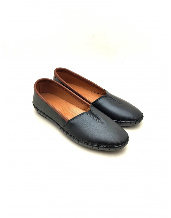 302 AYMODA BAYAN HAKİKİ DERİ ANATOMİK BABET