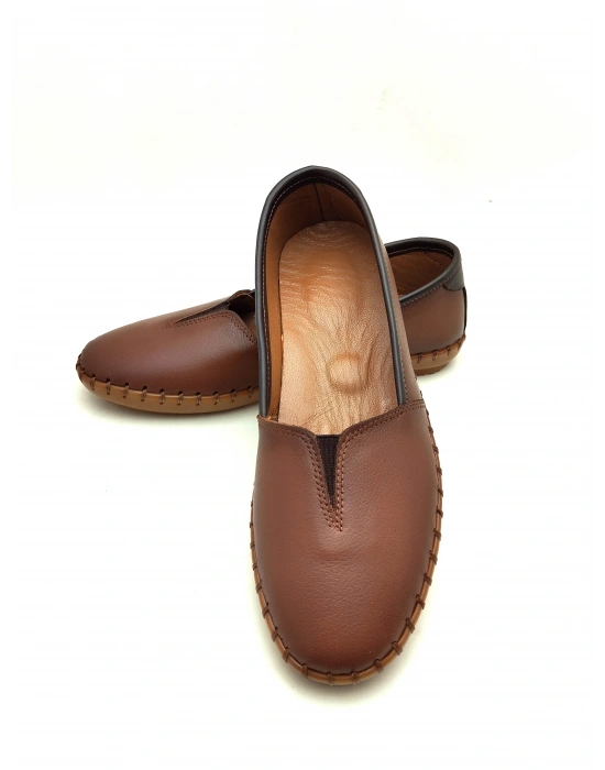 302 AYMODA HAKİKİ DERİ ANATOMİK BAYAN BABET