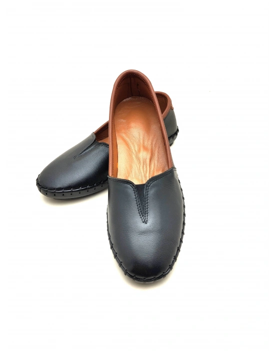 302 AYMODA BAYAN HAKİKİ DERİ ANATOMİK BABET