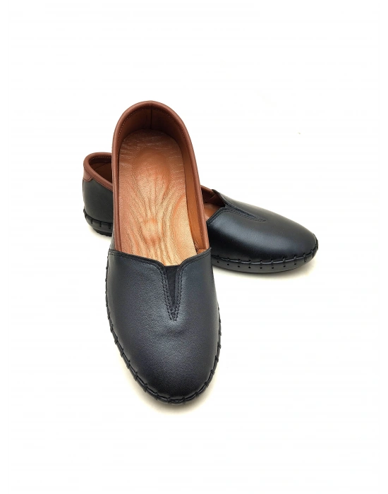 302 AYMODA BAYAN HAKİKİ DERİ ANATOMİK BABET