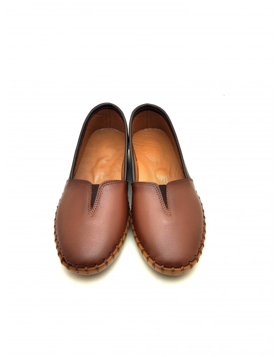 302 AYMODA HAKİKİ DERİ ANATOMİK BAYAN BABET