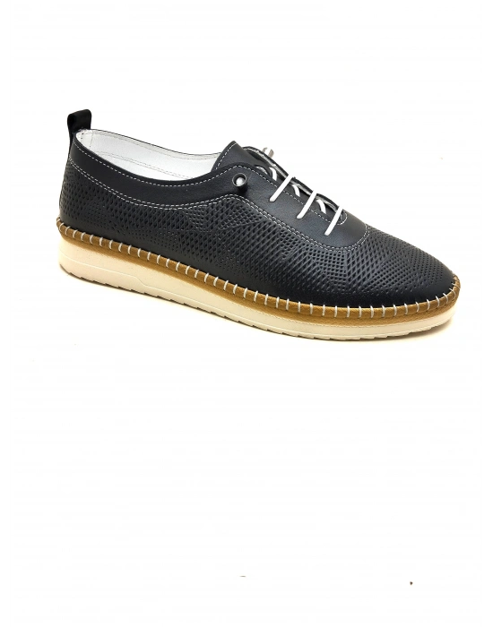 310 AYMODA DERİ BAYAN ANATOMİK GÜNLÜK SPOR AYAKKABI