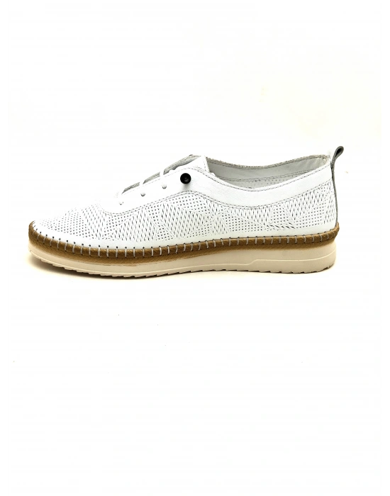 310 AYMODA DERİ BAYAN ANATOMİK GÜNLÜK SPOR AYAKKABI