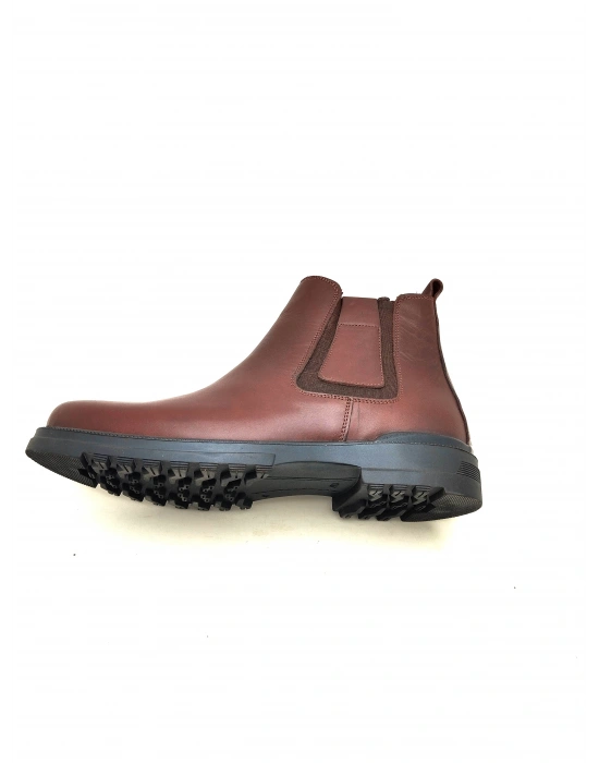 3758 LUİS FİGO ERKEK HAKİKİ DERİ LASTİKLİ KOLAY KULLANIŞLI BOT