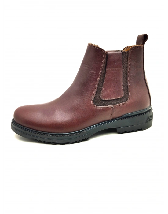 3758 LUİS FİGO ERKEK HAKİKİ DERİ LASTİKLİ KOLAY KULLANIŞLI BOT