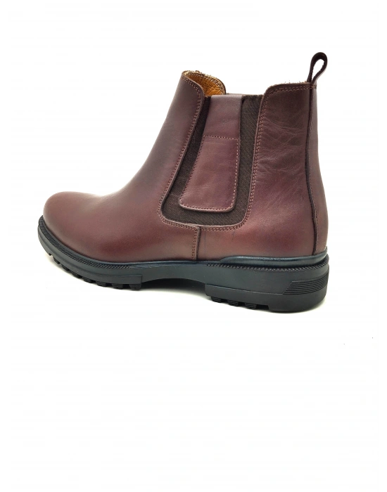 3758 LUİS FİGO ERKEK HAKİKİ DERİ LASTİKLİ KOLAY KULLANIŞLI BOT