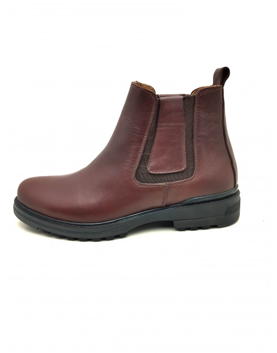 3758 LUİS FİGO ERKEK HAKİKİ DERİ LASTİKLİ KOLAY KULLANIŞLI BOT