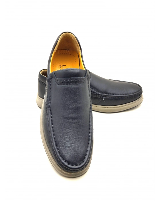 3801 LUİS FİGO LASTİKLİ ERKEK POLİ TABAN HAFİF KONFORT AYAKKABI