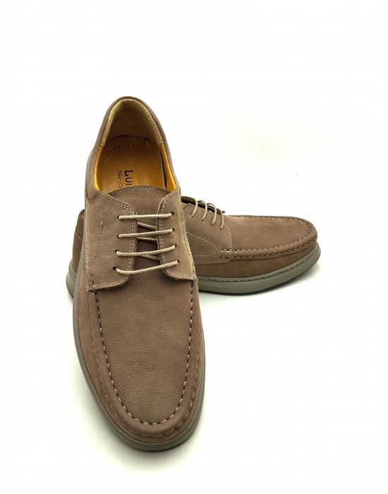 3802 LUİS FİGO HAKİKİ DERİ ERKEK BAĞCIKLI POLİ TABAN KOMFORT AYAKKABI