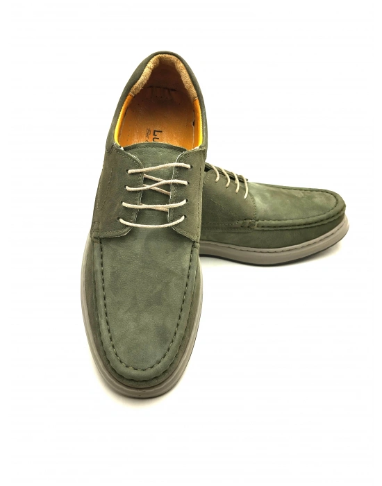 3802 LUİS FİGO HAKİKİ DERİ ERKEK BAĞCIKLI POLİ TABAN KOMFORT AYAKKABI