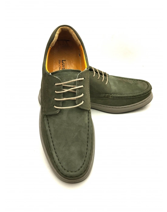 3802 LUİS FİGO HAKİKİ DERİ ERKEK BAĞCIKLI POLİ TABAN KOMFORT AYAKKABI