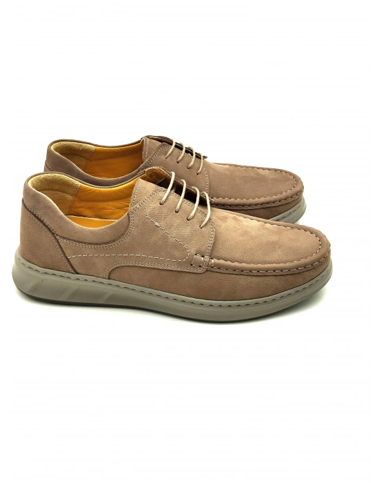 3802 LUİS FİGO HAKİKİ DERİ ERKEK BAĞCIKLI POLİ TABAN KOMFORT AYAKKABI