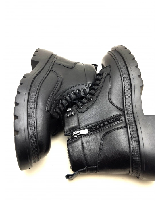 3826 LUİS FİGO DERİ İÇİ MİFLONLU POLİ TABAN BOT