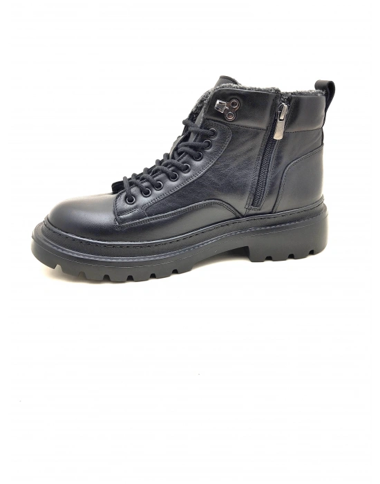 3826 LUİS FİGO DERİ İÇİ MİFLONLU POLİ TABAN BOT