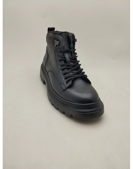 3826 LUİS FİGO DERİ İÇİ MİFLONLU POLİ TABAN BOT