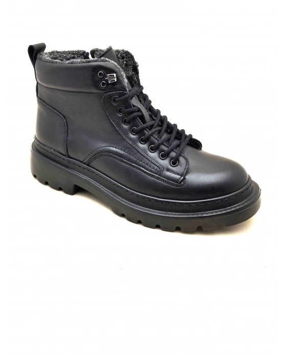 3826 LUİS FİGO DERİ İÇİ MİFLONLU POLİ TABAN BOT