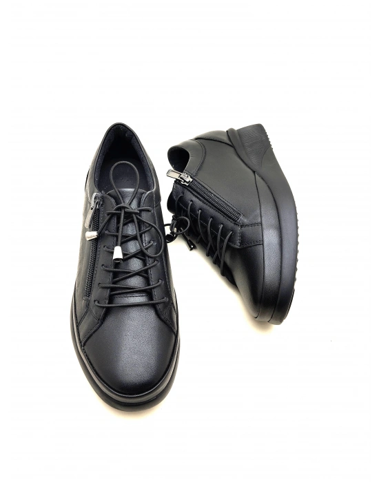 4051AYMODA HAKİKİ DER FERMARLI ANATOMİK ŞIK AYAKKABI