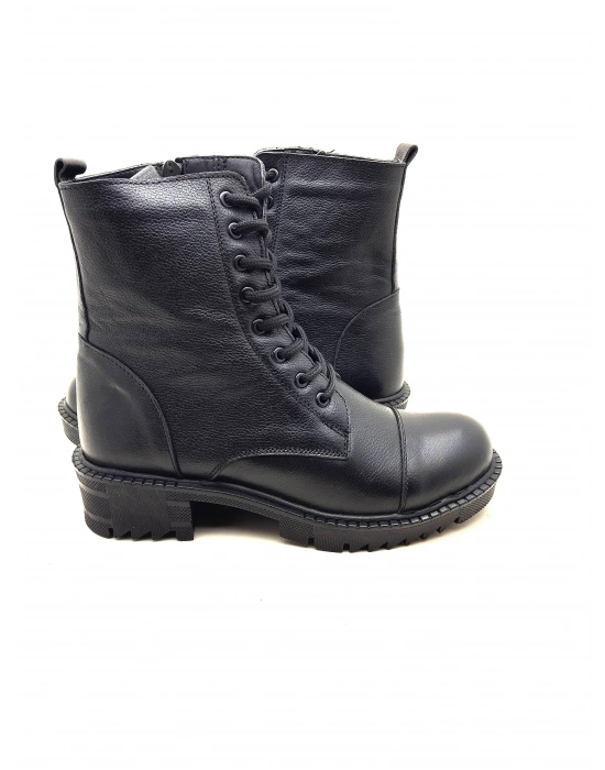 5003 MODA KADIN HAKİKİ DERİ UZUN KONÇLU POSTAL BOT