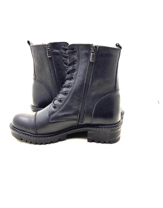 5003 MODA KADIN HAKİKİ DERİ UZUN KONÇLU POSTAL BOT