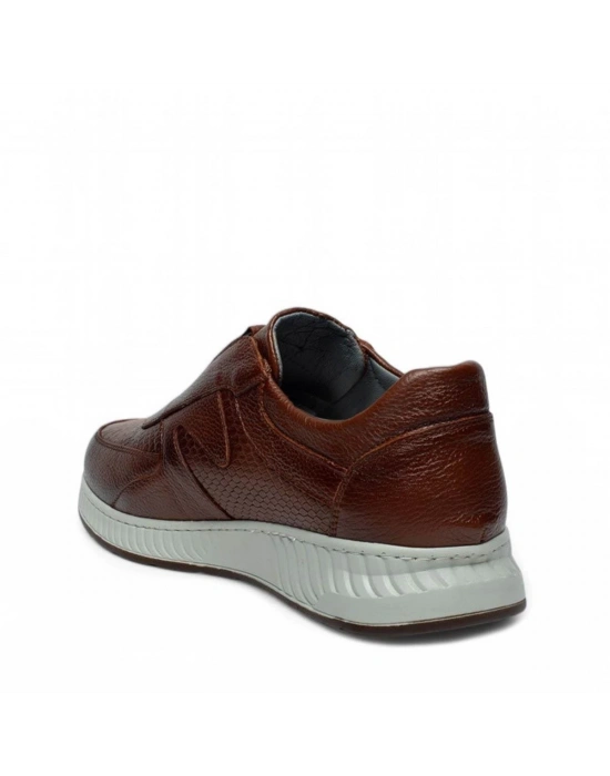 5070 MERT ERKEK POLİTABAN HAKİKİ DERİ  LASTİKLİ AYAKKABI