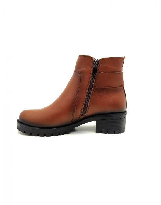 508 AYMODA DERİ TOKALI BAYAN BOTU