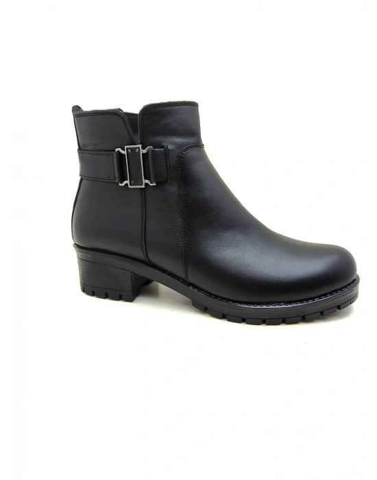 508 AYMODA DERİ TOKALI BAYAN BOTU