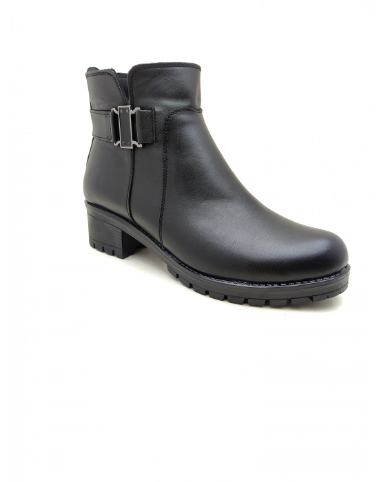 508 AYMODA DERİ TOKALI BAYAN BOTU