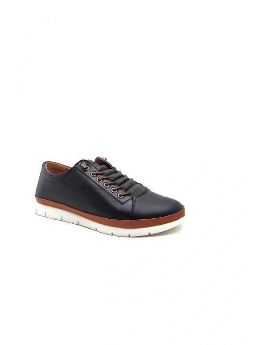 1102 Deri Lastikli Ayakkabısı