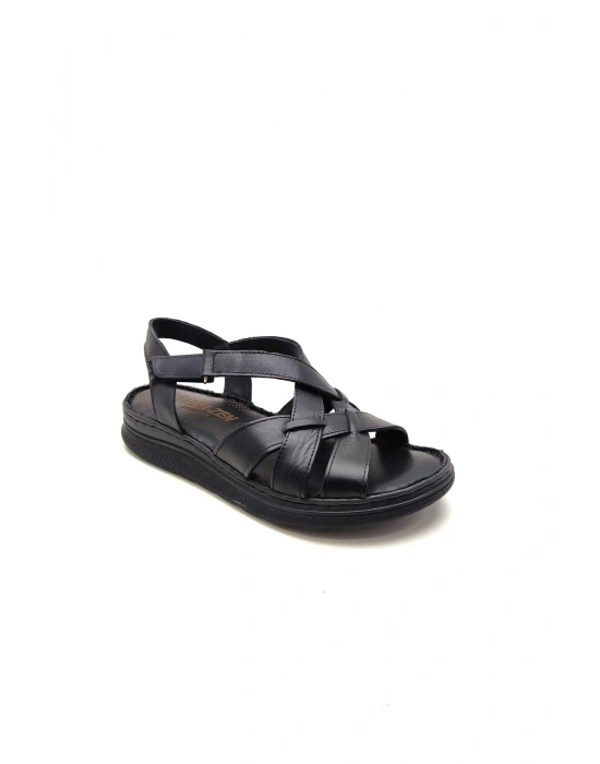 4003 VEFAZEN BAYAN DERİ SANDALET