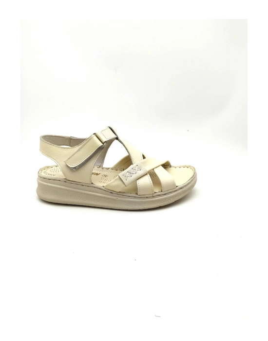 4002 Vefazen Deri Anatomik Sandalet