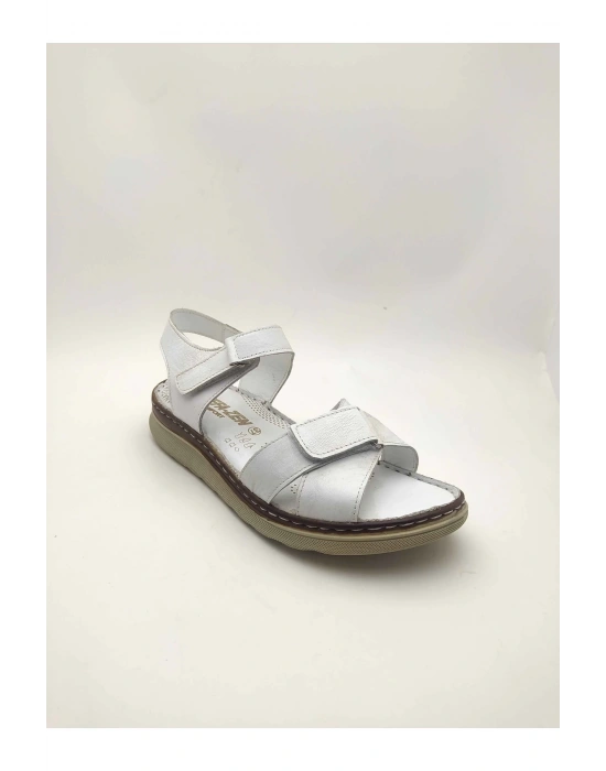 110 VEFAZEN CIRTLI DERİ SANDALET