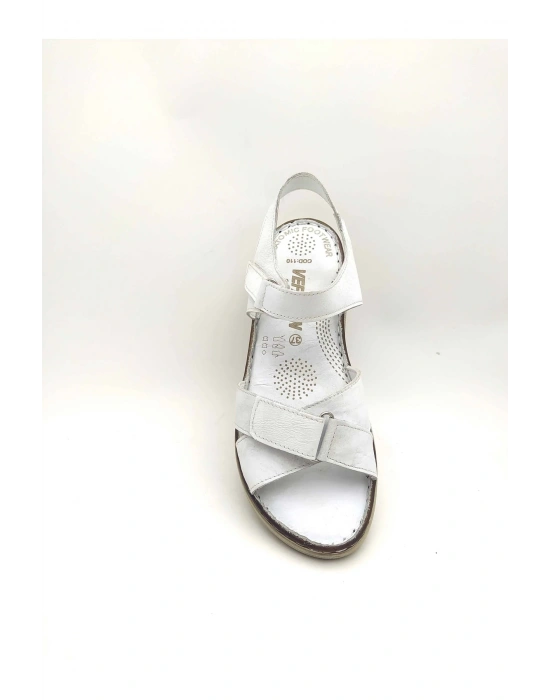 110 VEFAZEN CIRTLI DERİ SANDALET