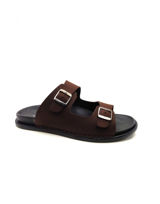 317 Deri Tokalı Terlik