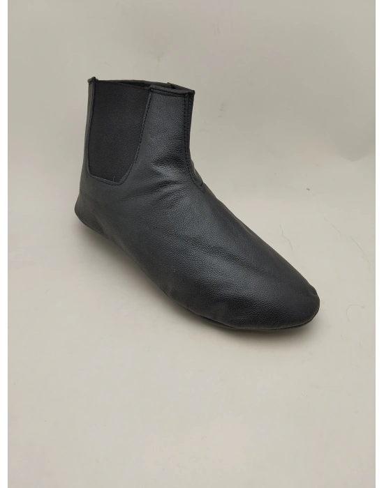 AYMODA BAYAN İNCE DERİ İÇİ PAMUKLU FERMARLI LASTİKLİ MES