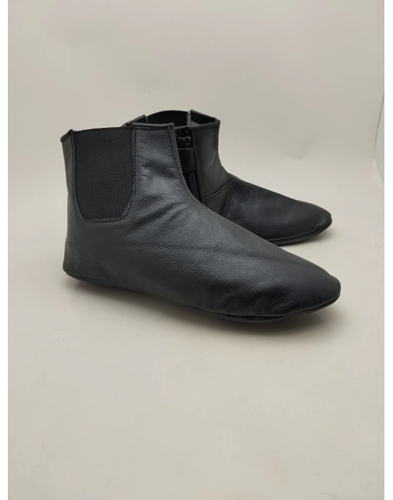 AYMODA BAYAN İNCE DERİ İÇİ PAMUKLU FERMARLI LASTİKLİ MES