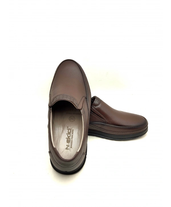 029 NUH EKİCİ COMFORT ERKEK AYAKKABI HAKİKİ DERİ ANATOMİK HAFİF POLİ TABAN AYAKKABI