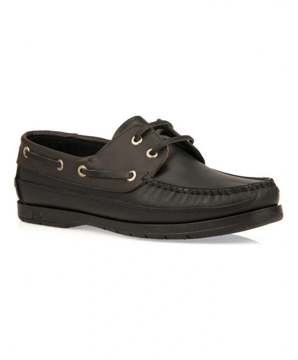 032 DAXİS UNİSEX KOKULU TABANLI HAKİKİ DERİ BAĞCIKLI AYAKKABI