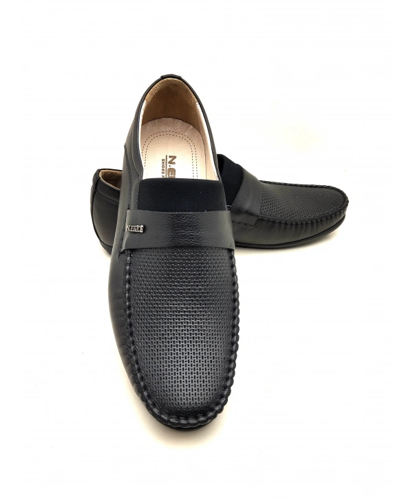 054 NUH EKİCİ SOFTLASTİKLİ DERİ ANATOMİK ERKEK BABET AYAKKABI