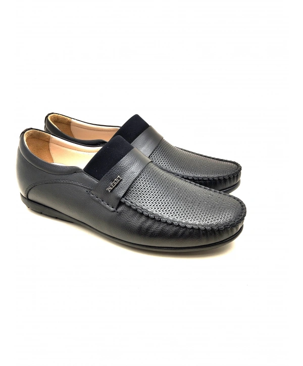 054 NUH EKİCİ SOFTLASTİKLİ DERİ ANATOMİK ERKEK BABET AYAKKABI