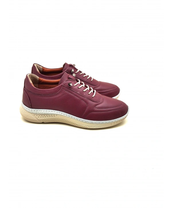 1115 AYMODA SOFT DERİ GÜNLÜK RAHAT ŞIK SPOR AYAKKABI