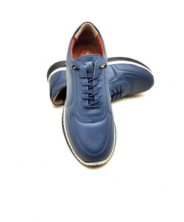 1115 AYMODA SOFT DERİ GÜNLÜK RAHAT ŞIK SPOR AYAKKABI