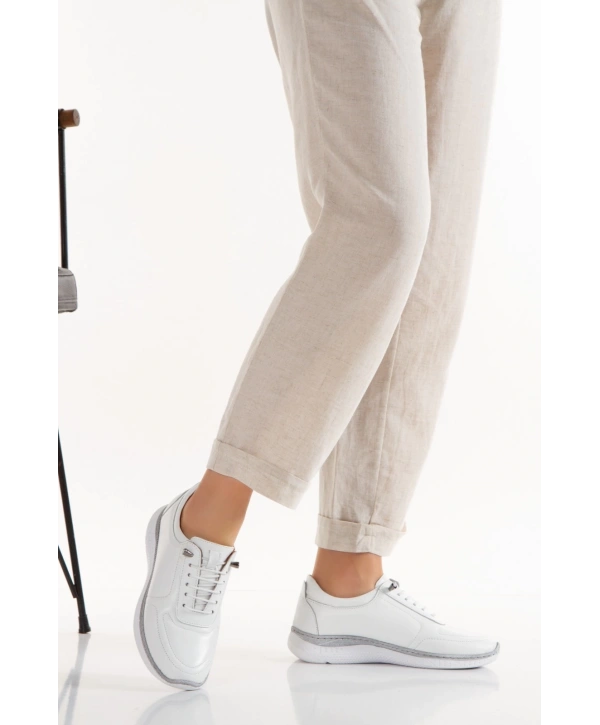 1115 VEFAZEN DERİ BAYAN GÜNLÜK SPOR AYAKKABI