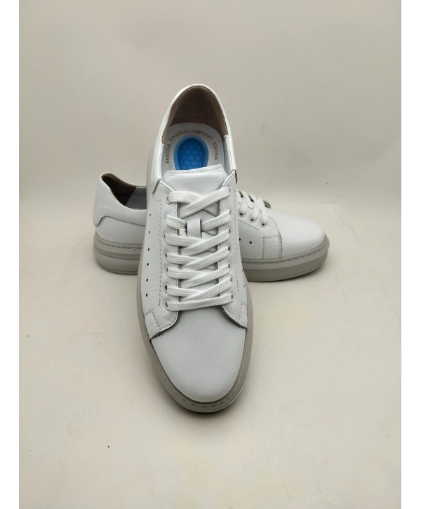 140 AYMODA DERİ ERKEK YÜKSEK POLİ TABAN AYAKKABI