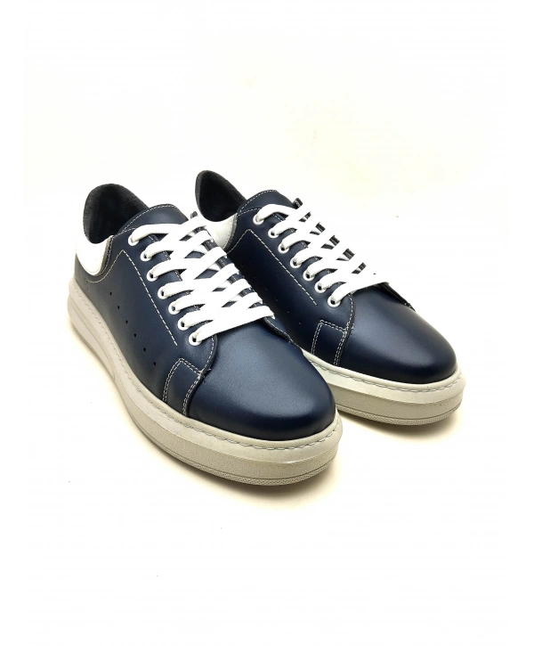 140 AYMODA DERİ ERKEK YÜKSEK POLİ TABAN AYAKKABI