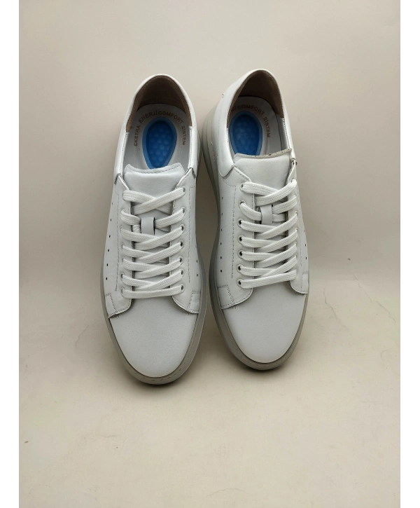 140 AYMODA DERİ ERKEK YÜKSEK POLİ TABAN AYAKKABI