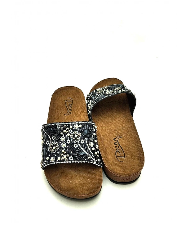 20050 PARMİ TAŞLI BAYAN RAHAT ŞIK TERLİK