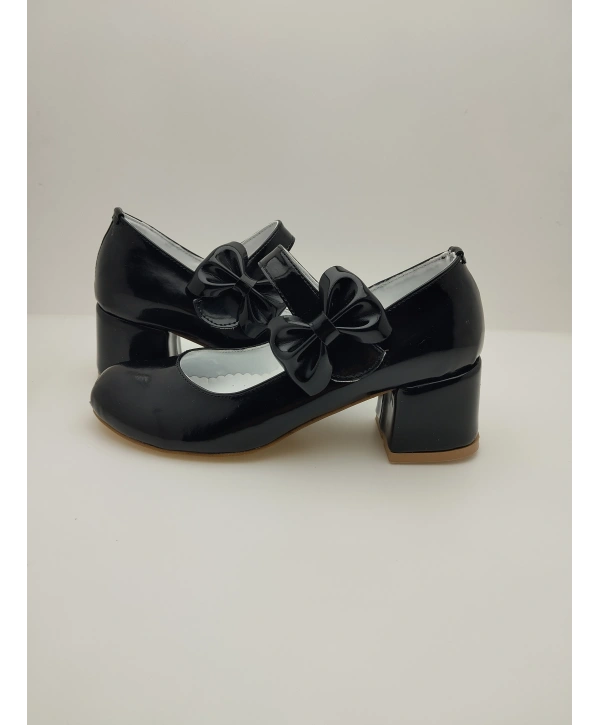 202 BEEBRON KIZ ÇOCUK TOPUKLU ABİYE AYAKKABI