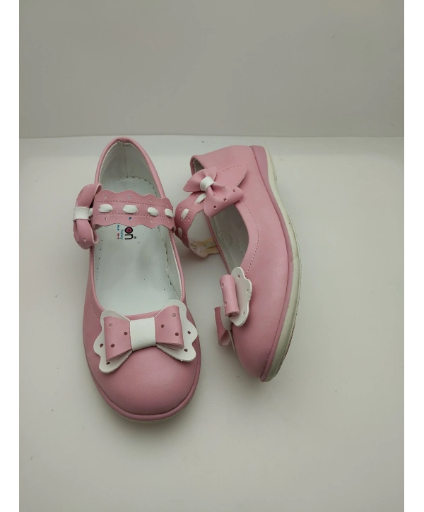 2024 KIZ ÇOCUK  GÜNLÜK BARETLİ BABET AYAKKABI