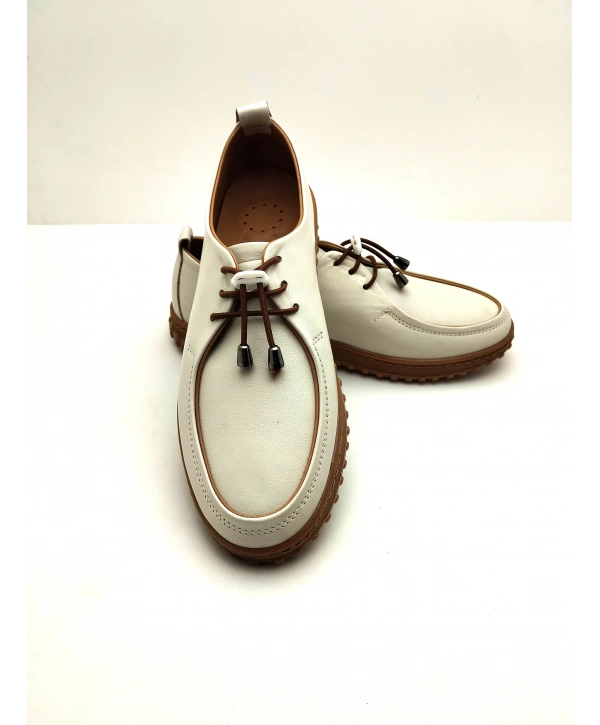 2051 AYMODA % YÜZ HAKİKİ DERİ BAYAN GOLF MODEL AYAKKABI