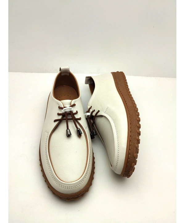 2051 AYMODA % YÜZ HAKİKİ DERİ BAYAN GOLF MODEL AYAKKABI